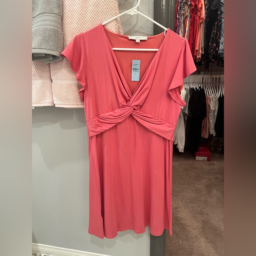 Loft outlet dress Size Large Petite NWT